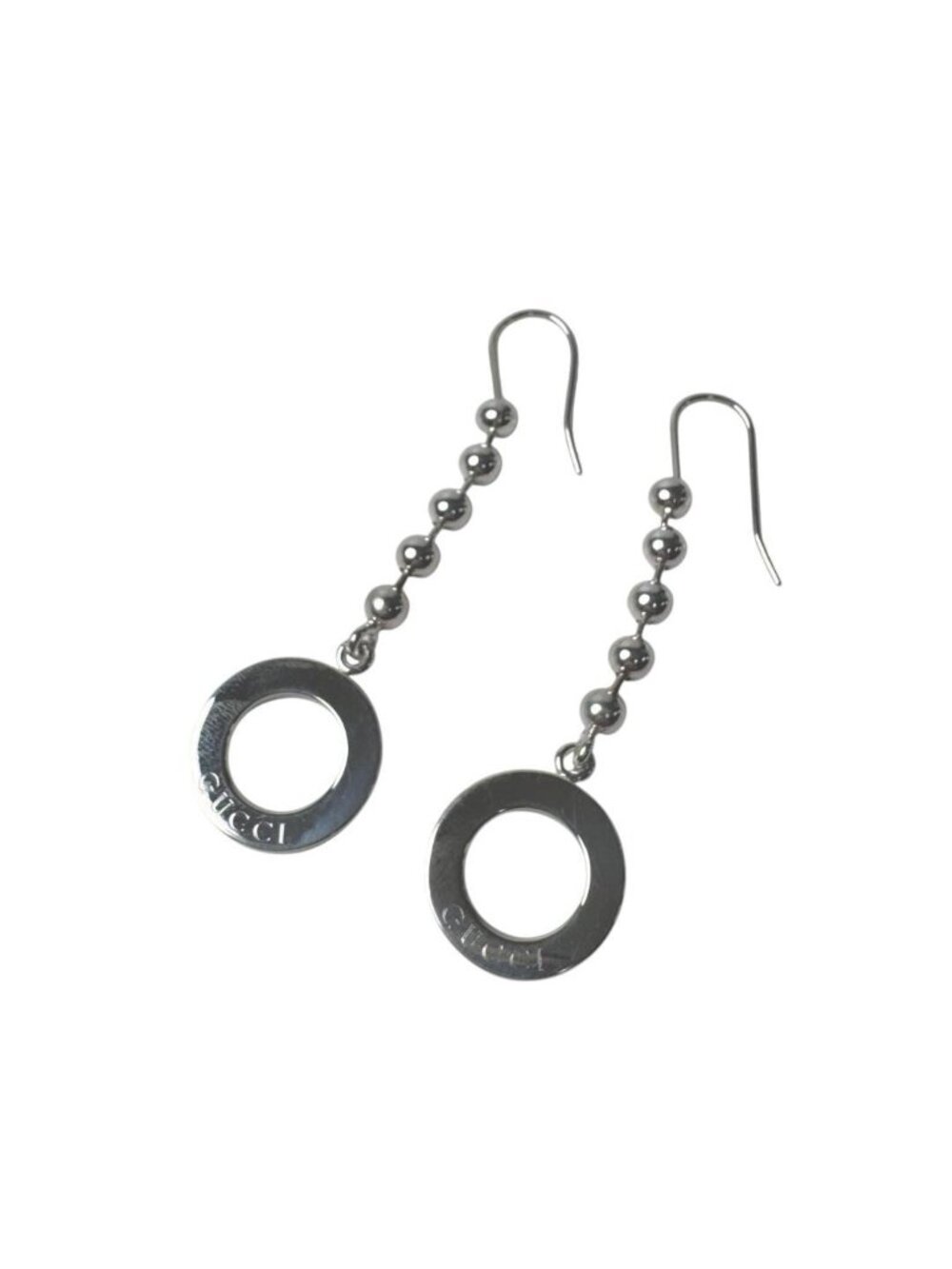 Gucci Ball Chain 925 Earrings